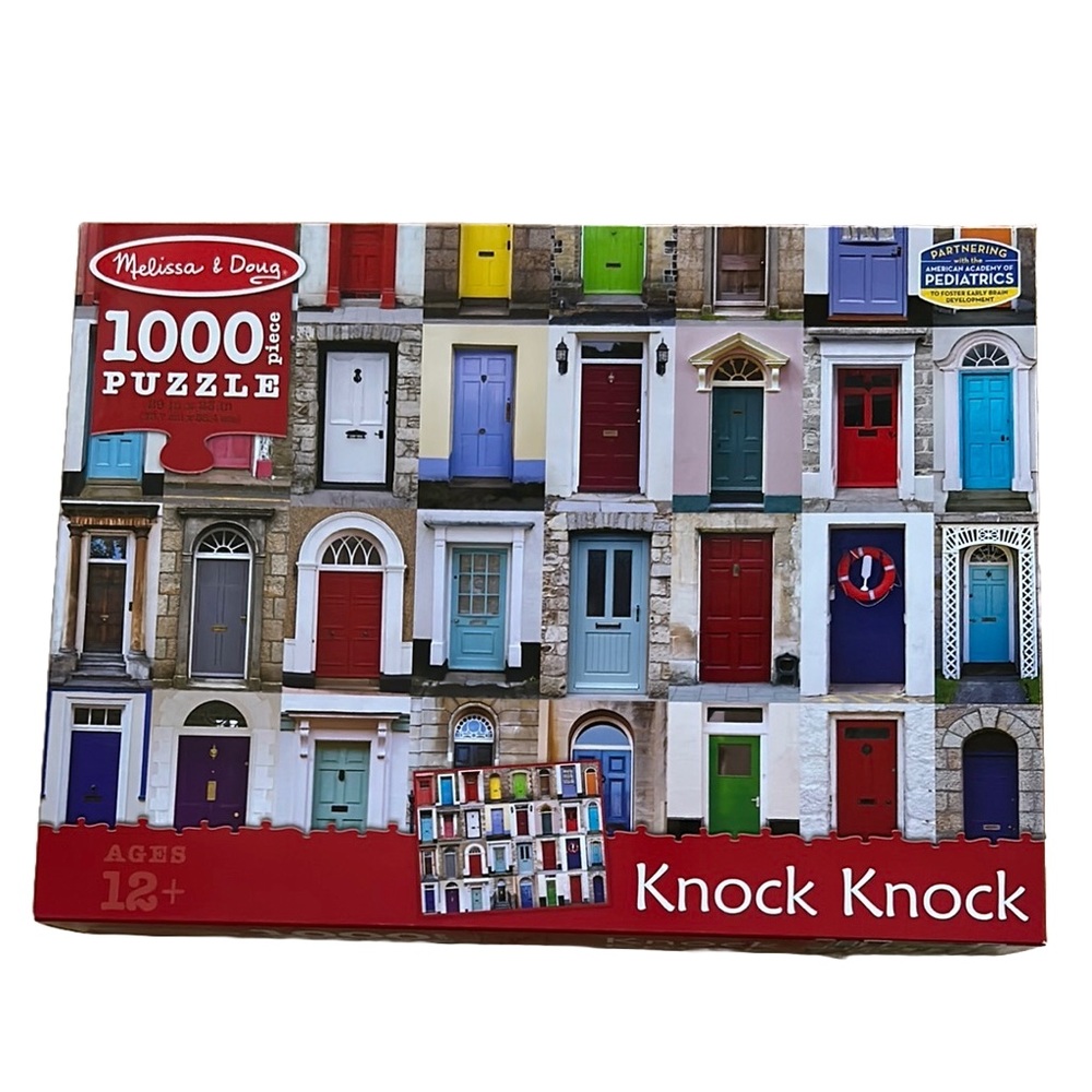 Melissa & Doug Knock Knock Puzzle - 1000 Pieces